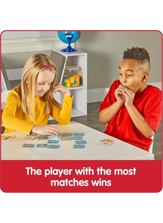 hand2mind - hand2mind Numberblocks Memory Match Game, Memory Card Game, Matching Games for Toddlers, Tile Game, Preschool Math Games for Kids Ages 3-5, Number Toys, Counting Toys, Toddler Learning Activities - Image 1