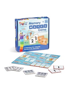 hand2mind hand2mind Numberblocks Memory Match Game, Memory Card Game, Matching Games for Toddlers, Tile Game, Preschool Math Games for Kids Ages 3-5, Number Toys, Counting Toys, Toddler Learning Activities  - Image 2
