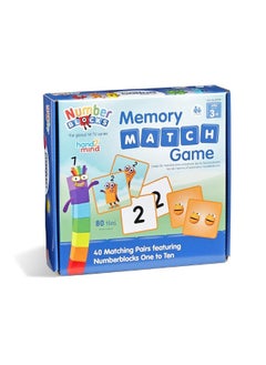 hand2mind hand2mind Numberblocks Memory Match Game, Memory Card Game, Matching Games for Toddlers, Tile Game, Preschool Math Games for Kids Ages 3-5, Number Toys, Counting Toys, Toddler Learning Activities  - Image 5