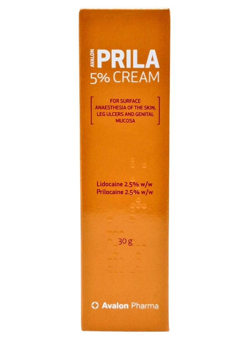 AVALON PHARMA Prila 5% Cream 30Grams