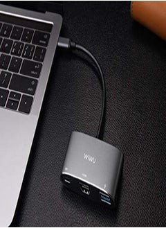Generic 3-In-1 Multi Port USB Type-C HDMI Adapter  - Image 2