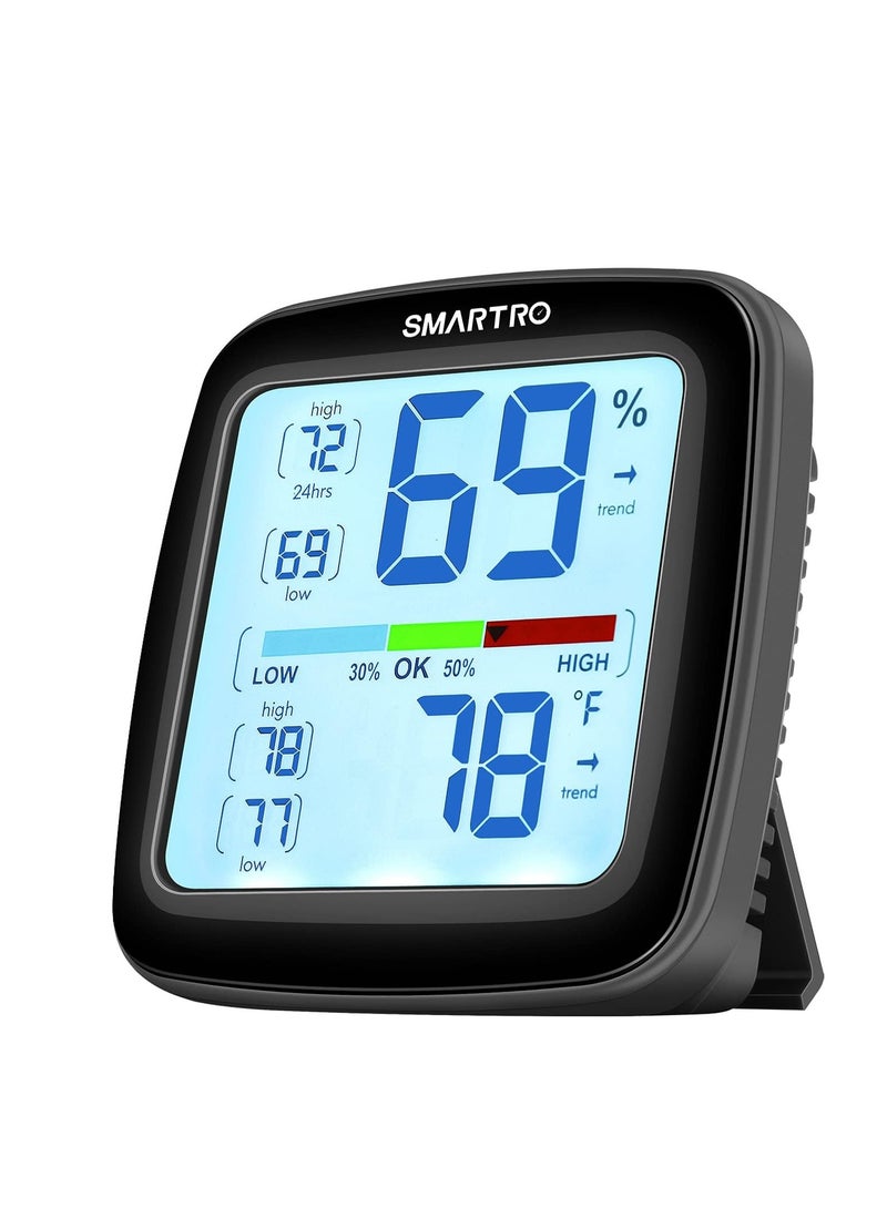 SMARTRO SC42 Professional Digital Hygrometer Indoor Thermometer Room Humidity Gauge & Pro Accuracy Calibration - Image 1