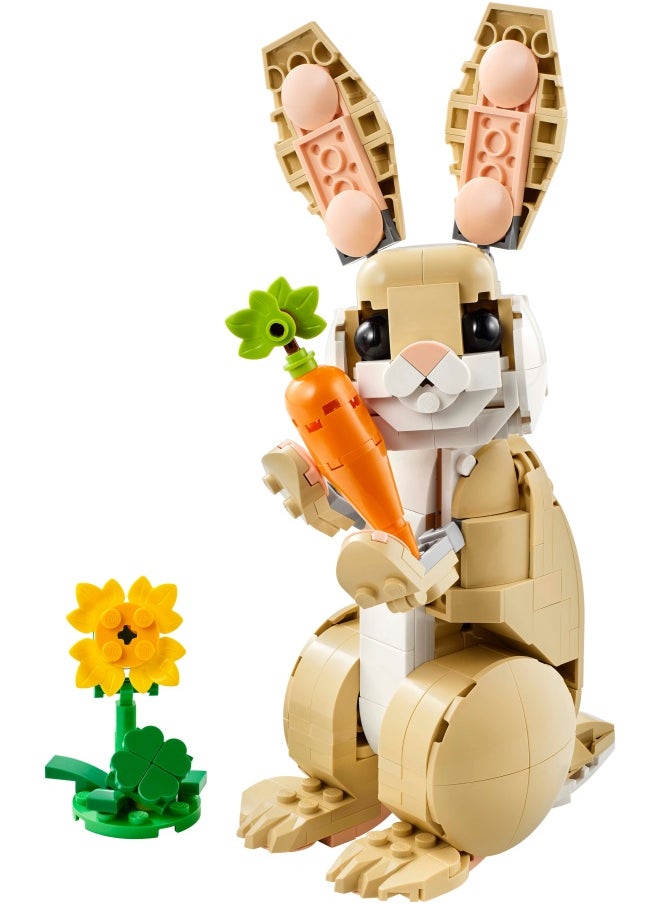 LEGO - Creator 3in1 Cute Bunny Toy - Transforms into a Llama Figure or Seal - Animals Building Set for Kids, 8+ Year Old Girls & Boys - Creative Birthday Gift Idea - 31162 (326 pieces) - Image 1