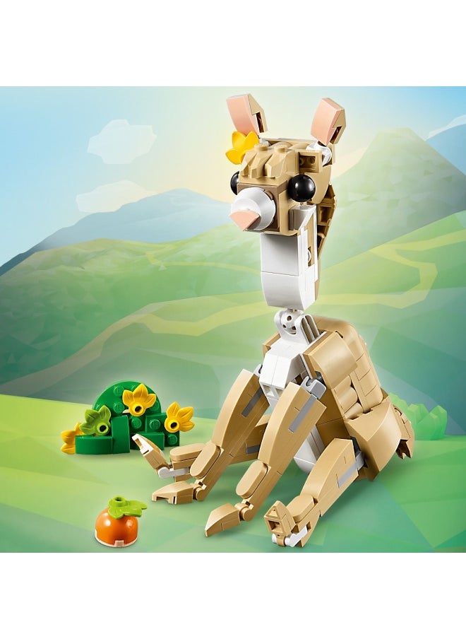 LEGO - Creator 3in1 Cute Bunny Toy - Transforms into a Llama Figure or Seal - Animals Building Set for Kids, 8+ Year Old Girls & Boys - Creative Birthday Gift Idea - 31162 (326 pieces) - Image 1