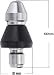 SHSTM Pressure Washer Sewer Jetter NozzleDrain Cleaning Water Jetter5000 PSI 38 Inch Quick Disconnect Plug - Image 2