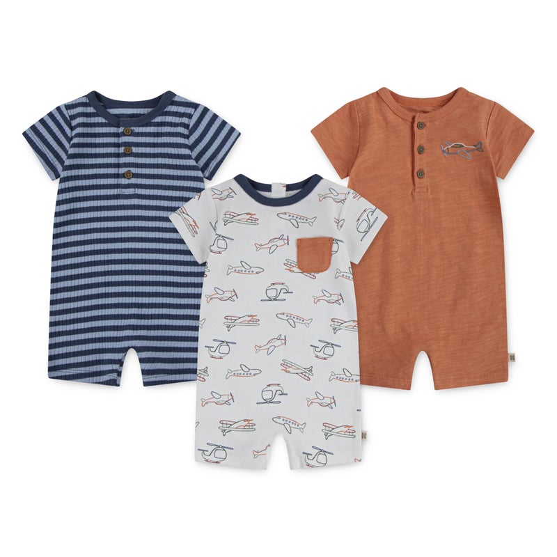 HUGGIES Multi-Pack Short Sleeve Romper - Image 1