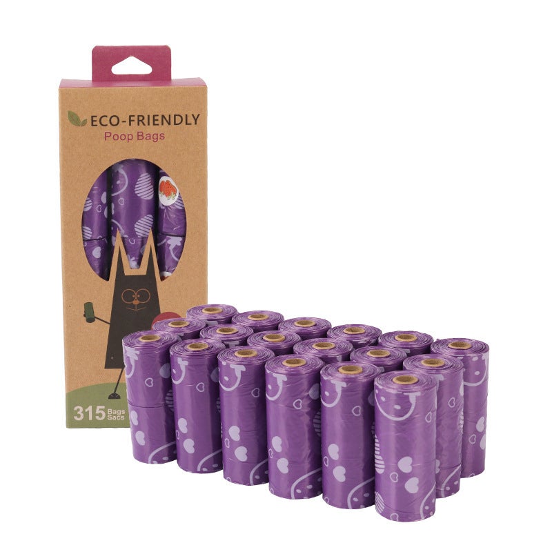 HJ Biodegradable Pet Waste Bags for Outdoor Dog Walking - Image 1