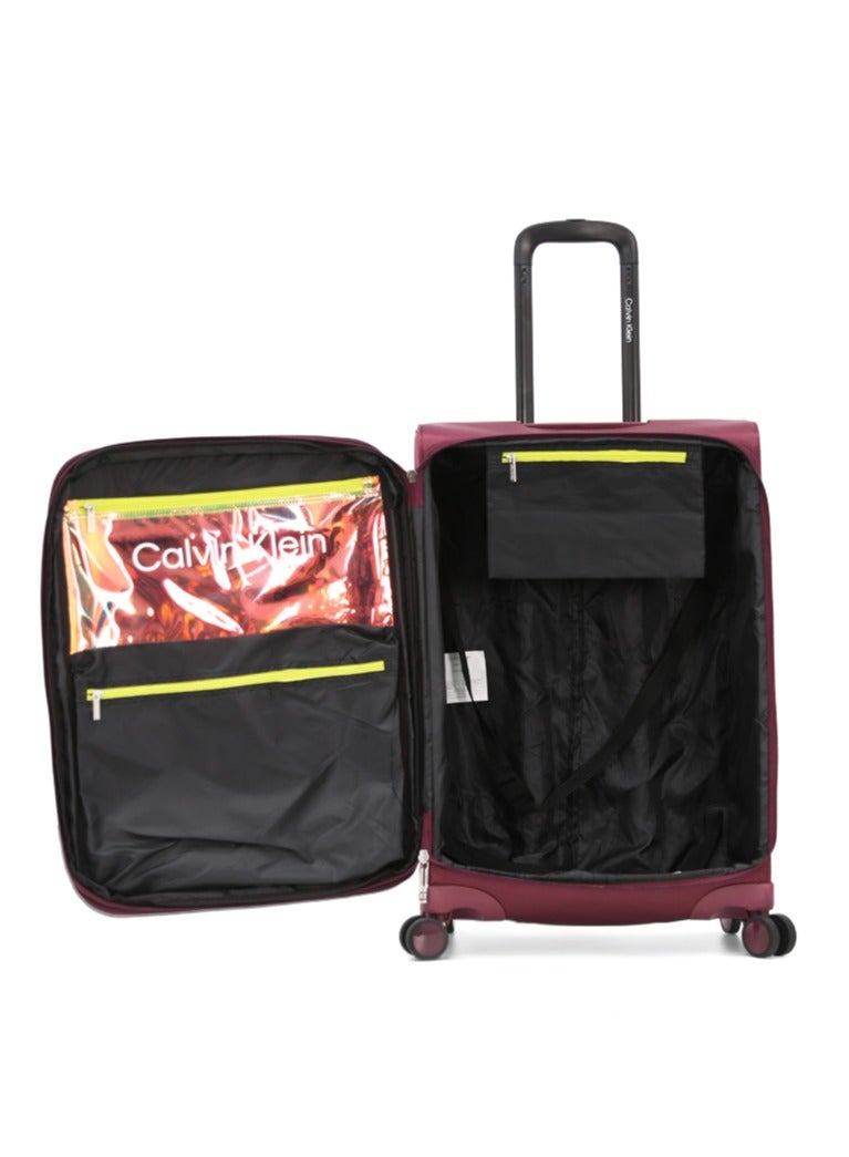 Calvin Klein 2-Piece Softshell Spinner Luggage Set | Lightweight, Flexible Packing for Smart Travelers - Image 3