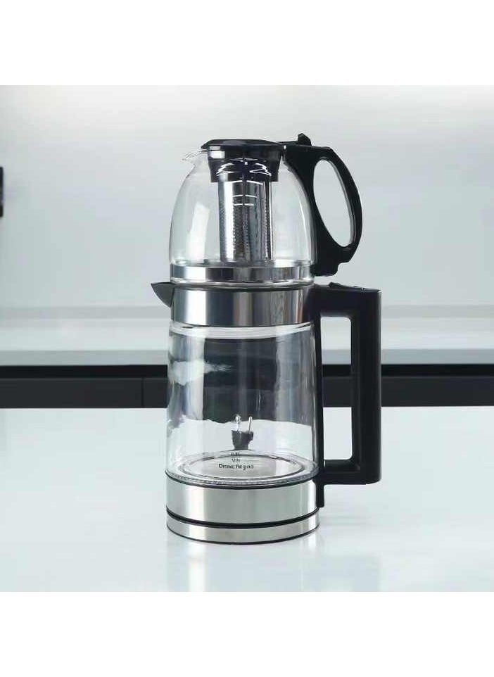 Disine Regina - DISINE REGINA Household Appliances Kitchen Letter kettle high borosilicate glass electric kettle can quickly boil water. - Image 1