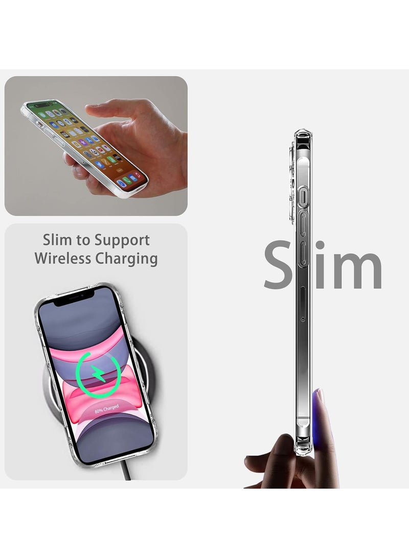 PRIMEEIGHT Transparent Crystal Clear iPhone 11 Case 6.1 inch Shockproof Curved Edges apple case HD Clear Anti Scratch protective case - Image 5