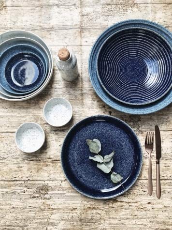 Denby Studio Blue Studio Blue Chalk Ramekin 95cm X 95cm X 5cm 017ltr - Image 1