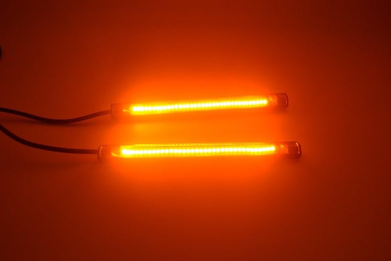 NBWDY 2PCS 15cm 36LED Flexible LED Turn Signal Light Strip for Motorcycle - Image 5