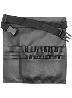 Groupcow 22 Pockets Professional Cosmetic Makeup Brush Bag with Artist Belt Strap 