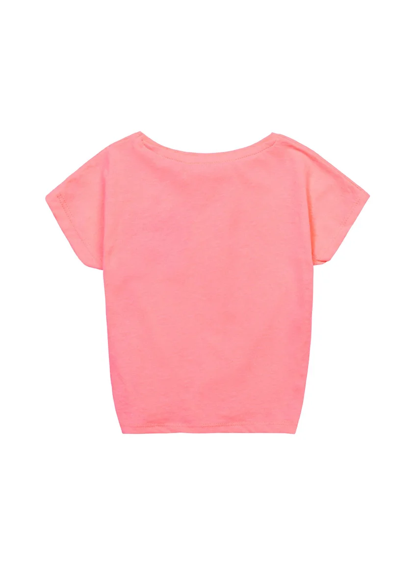 مينوتي Teen Girls Tie Front T-Shirt