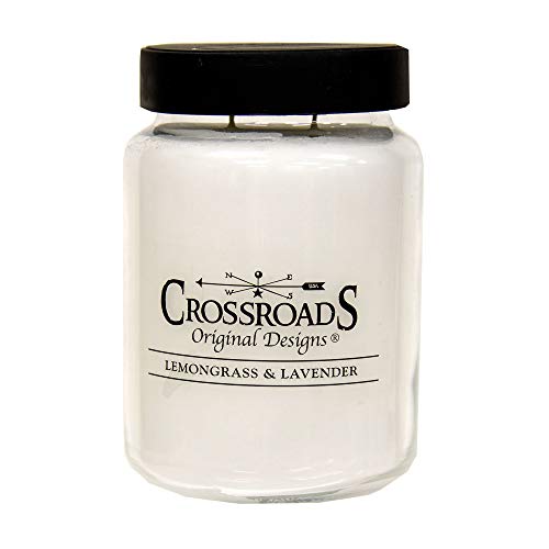Crossroads Lemongrass & Lavender Jar Candle 26oz - Image 4