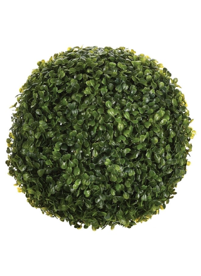 atmosphera Easy Maintenance Realistic Looking Decorative Artificial Boxwood Ball Plant Green 28 cm 103103  - Image 1