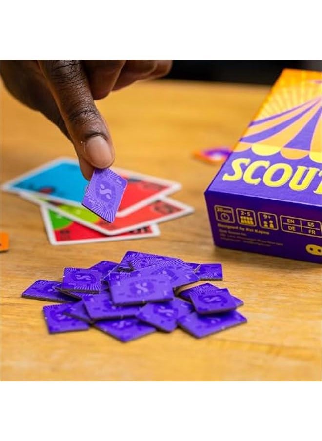 Scout Card Game - Easy-to-Learn Japanese Strategy Card Game | Spiel des Jahres Nominee | Great for Secret Santa & Stocking Stuffers