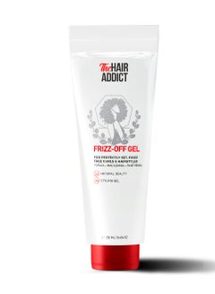 The Hair Addict Frizz Off Papaya Gel 250ml- Perfectly Set, Frizz-Free Curls & Hairstyles | Ultimate Control & Hold | 0% Sulfates, Silicones, Parabens | Enriched with Papaya, Macadamia & Pro-Vitamin B5  - Image 1