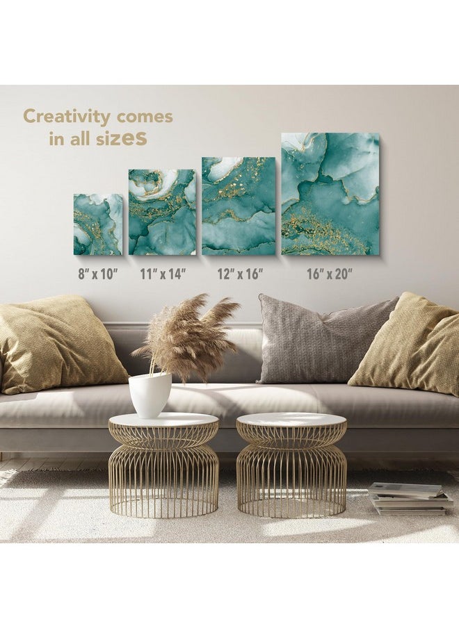 ArtSkills Stretched Canvases For Painting 11X14 Canvas Painting Supplies For Artists Blank Canvas Pack 2 Pack  - Image 3