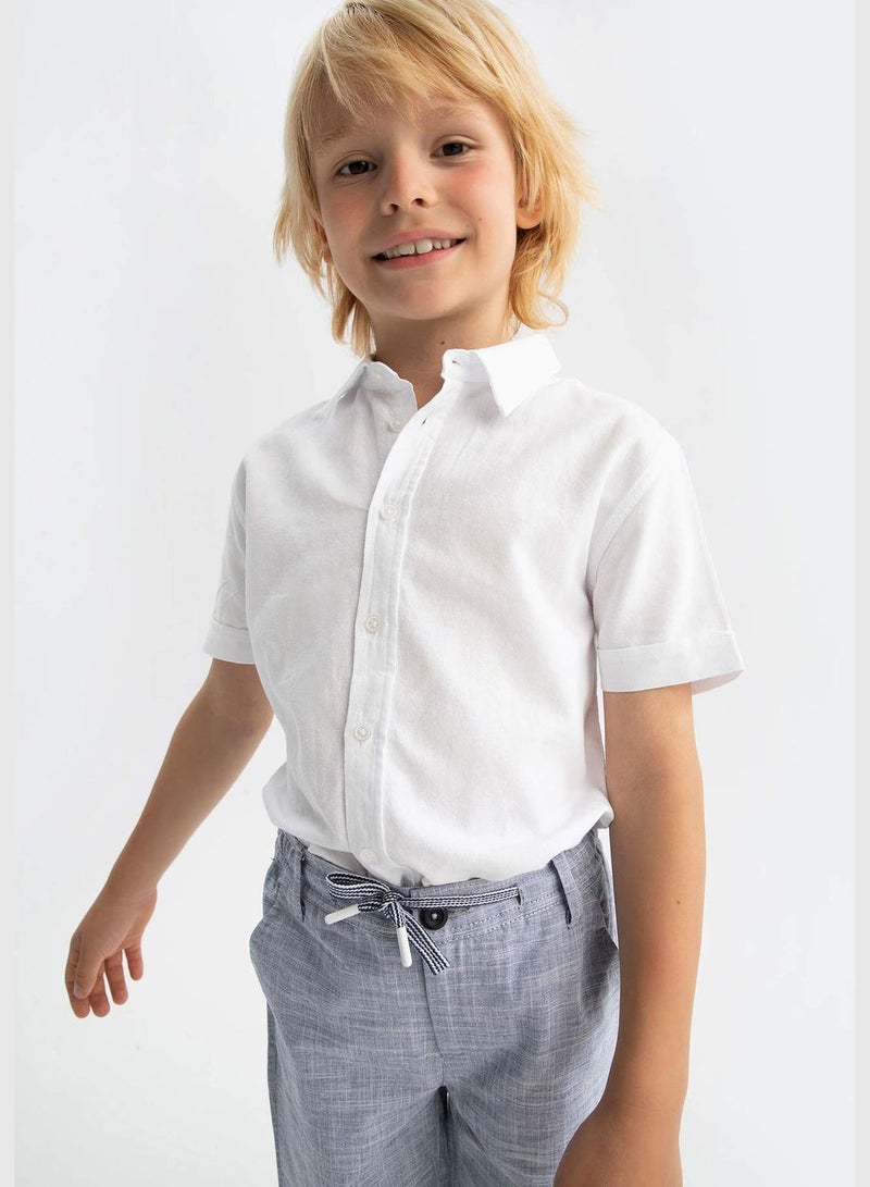 DeFacto Regular Fit Short Sleeve Shirt - Image 4