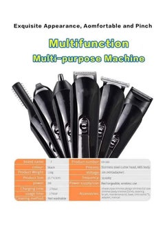 Generic 600 Multifunctional Rechargeable Electric Hair Trimmer Grooming Kit  - Image 2