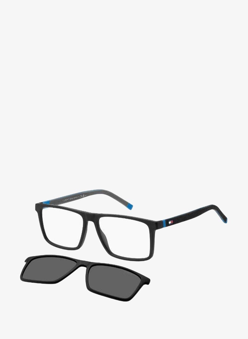 TOMMY HILFIGER Men's UV Protection Sunglasses Th 2086/Cs Matt Black 41.2 - Lens Size: 56 Mm - Image 1