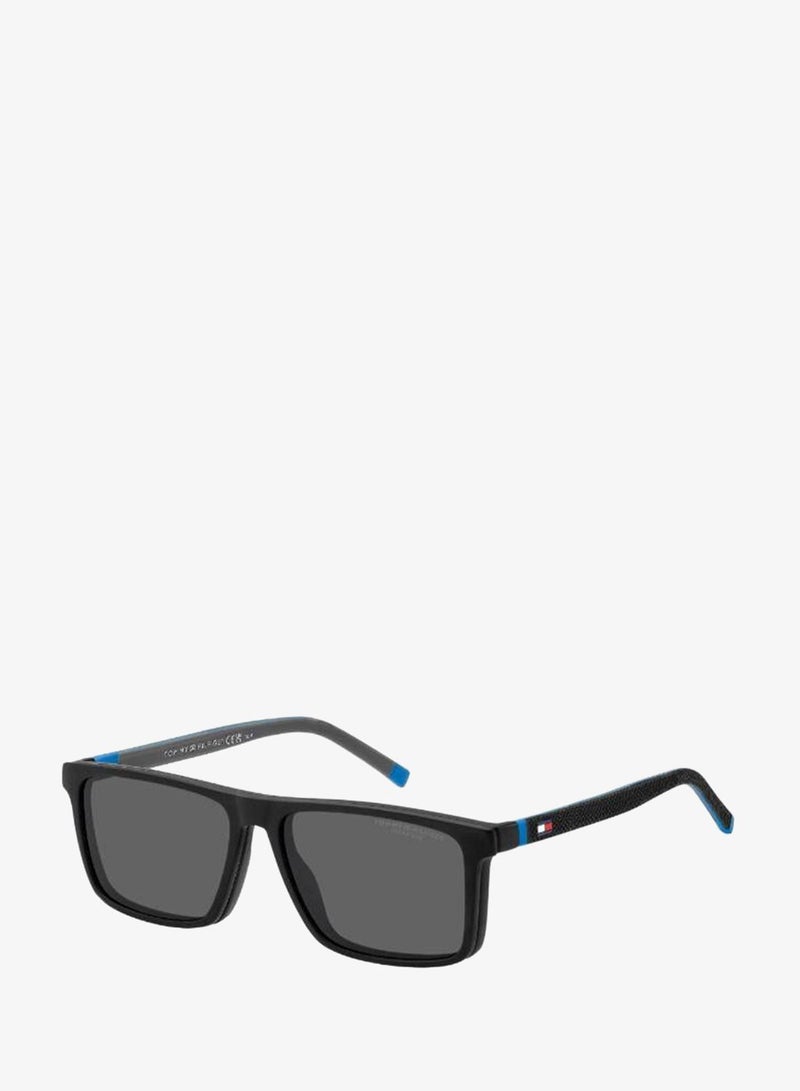 TOMMY HILFIGER Men's UV Protection Sunglasses Th 2086/Cs Matt Black 41.2 - Lens Size: 56 Mm - Image 4