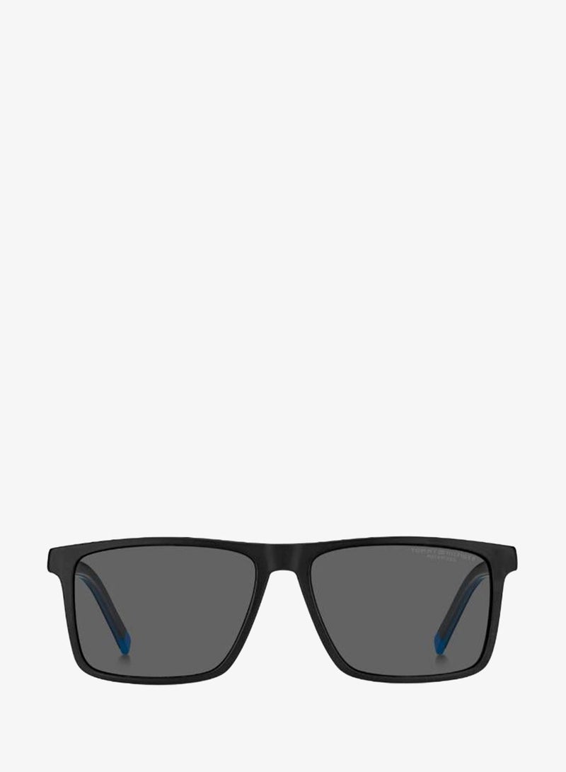 TOMMY HILFIGER Men's UV Protection Sunglasses Th 2086/Cs Matt Black 41.2 - Lens Size: 56 Mm - Image 3