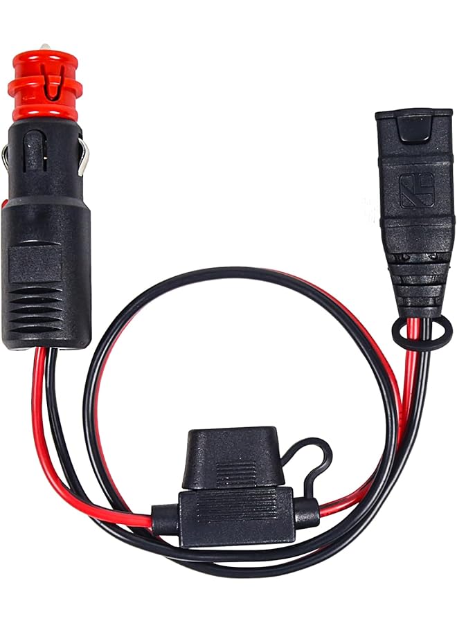 Generic Wire Harness Compatible With Noco Gc003 X-Connect Genius Smart Battery Chargers 12V Dual-Size Male Plug Accessory  - Image 1