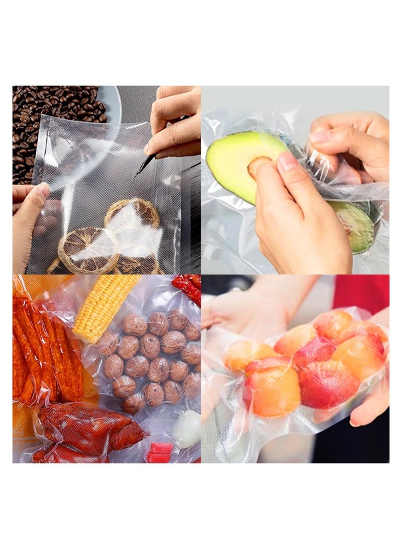 SOLARAE 2 Pcs Vacuum Food Sealer Rolls Bags for Saver and All Machines 5m in a roll - Image 3