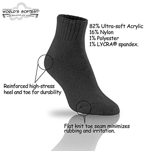 World's Softest Classic Quarter XL/Black - Image 5