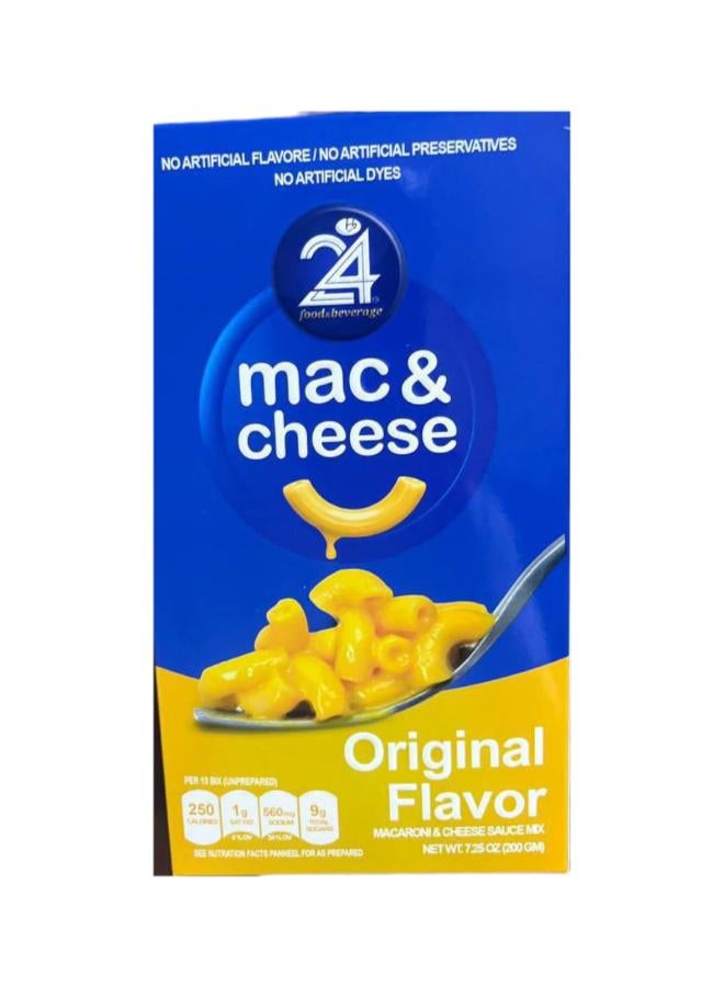 24 Mac & Cheese Pasta With Original Flavor - 200 Gram