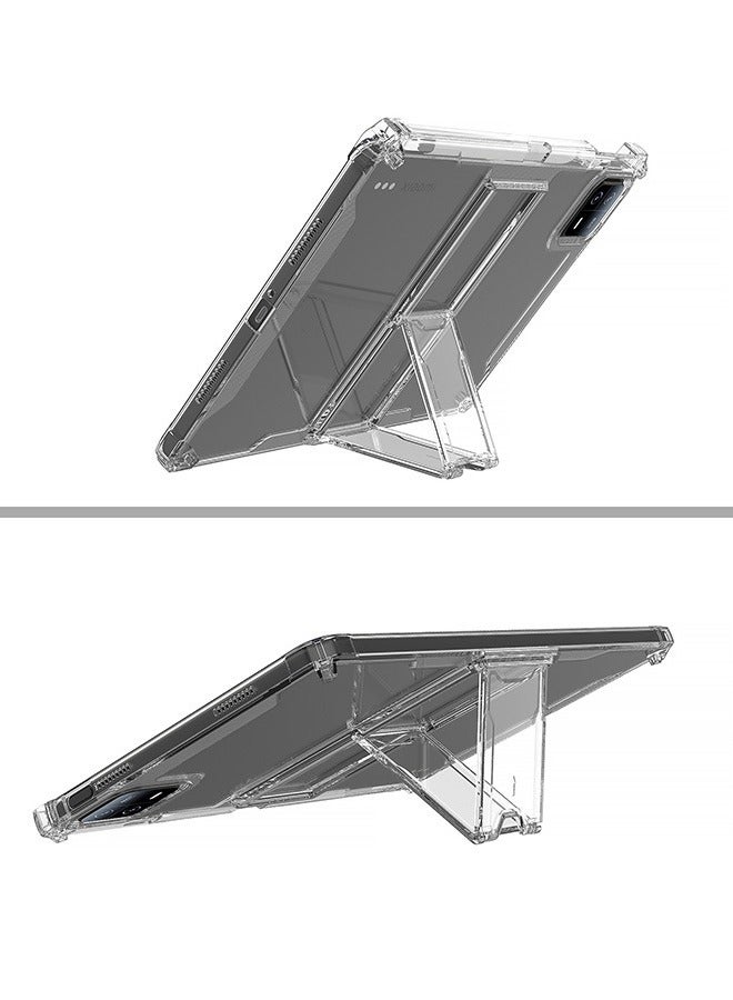 Xiaomi Pad 6/6 Pro Case, Durable Shockproof Cover with Kickstand and Pencil Holder, Four Corner Airbag Protective Case for Xiaomi Pad 6 Pro/Pad 6 11inch (Clear) - Image 5