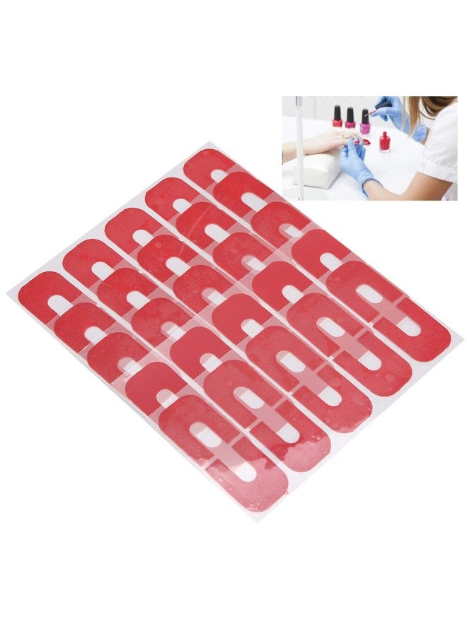 Nail Art Protector Cover, 5-50 Pcs Nail Art Protector Cover Peel Off Nail Tapes Skin Barrier Spill Proof Sticker for Salon and Household  - Image 5