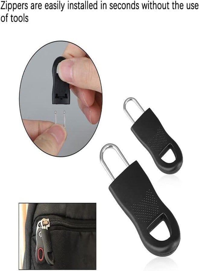 GLAMAXY Zipper Pull Handle, Universal Replacement Puller for Clothing and Bags (Pack of 10) - Image 5