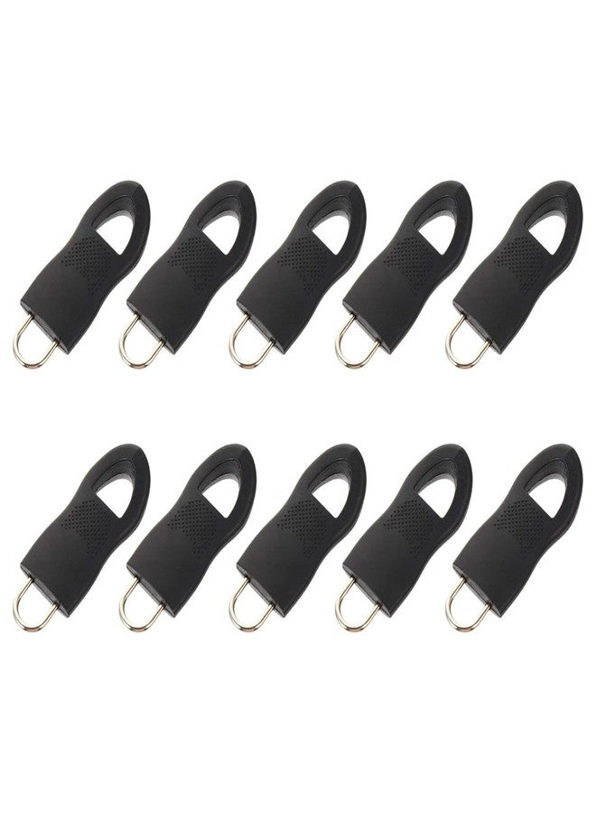 GLAMAXY Zipper Pull Handle, Universal Replacement Puller for Clothing and Bags (Pack of 10) - Image 1