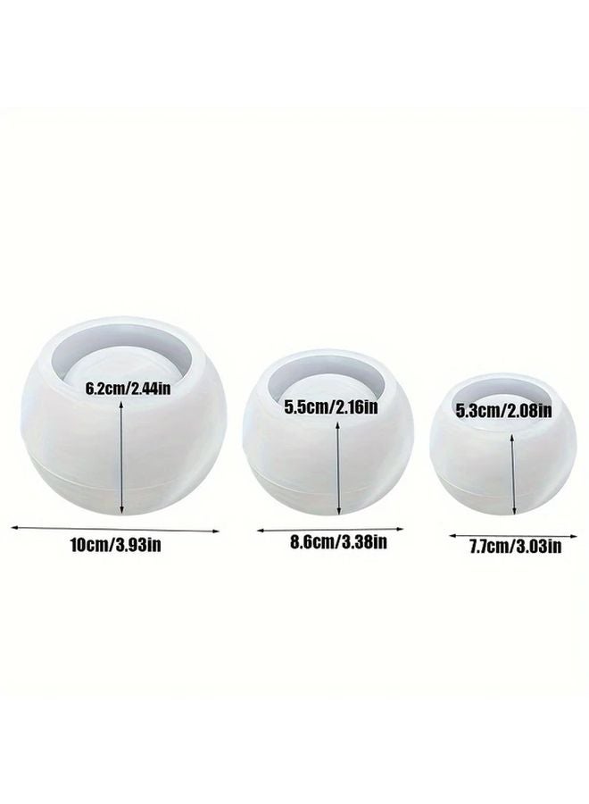 Large Round Flower Pot Mold Non Stick Silicone Cup For Succulent Vase Candle Resin Crafts - Image 5