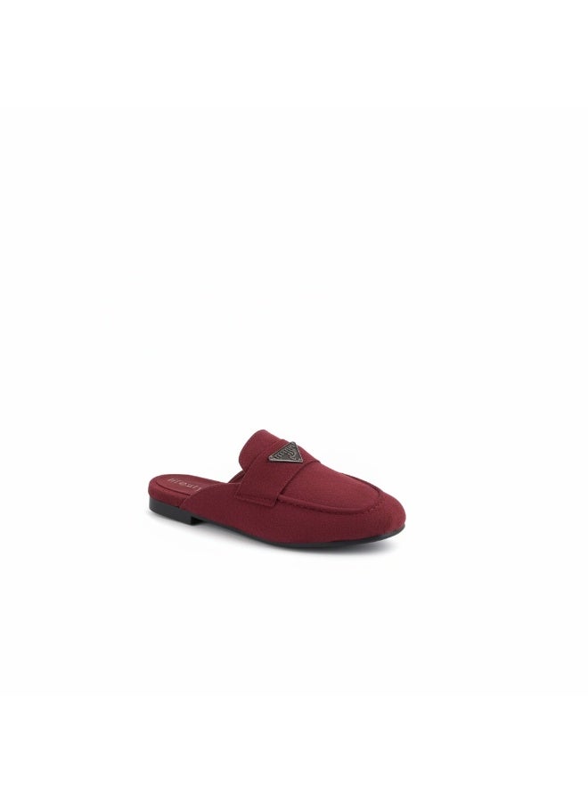 لايف ستيلاش  حذاء مسطح من جلد الغزال ستايل SB-24 - نبيتي - Image 2