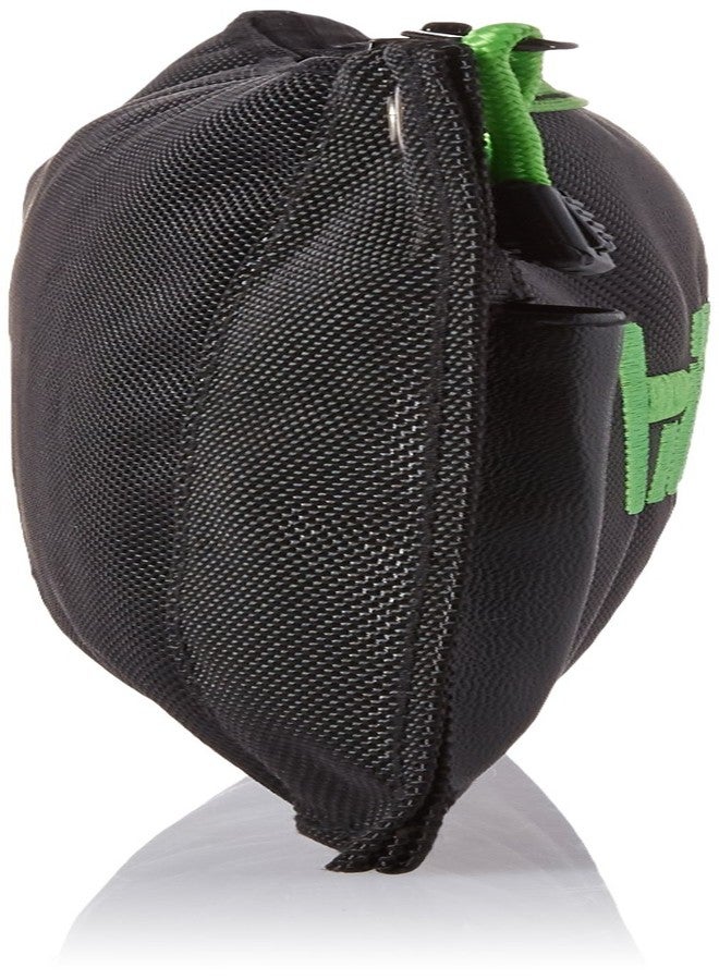 Hilmor Zipper Pouch, Waterproof Storage Bag for Small HVAC Tools & Accessories, Black & Green, ZP 1839081 - Image 3
