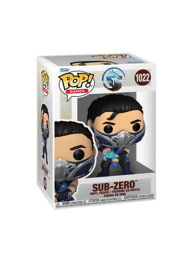 Funko Funko POP Games: Mortal Kombat 1 - Sub-Zero - Sub Zero - Mortal Kombat Game Franchise - Collectable Vinyl Figure - Gift Idea - Official Merchandise - for Kids & Adults - Video Games Fans  - Image 1