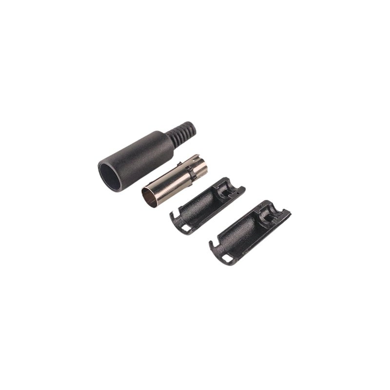 MX 2 Pairs Mini Din Male Connector Black DIN 8 Pin Female + Male Adapter Socket Audio AV Connector_PACKOF4 - Image 4