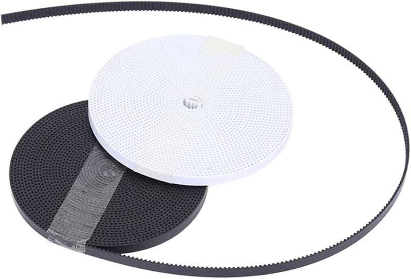 GT2 Timing Belt 6mm 10mm Width Black PU Steel Core Open Belt 5 Meters GT2 9 - Image 2
