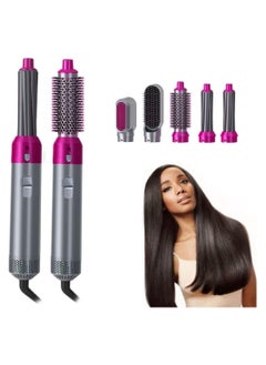 ELTRAZONE ELTRAZONE 5 In 1 Hair Curler Rotating Hair Dryer Hair Straightener Comb Curling Brush 5 interchangeable barrels, 3 adjustable modes, 30S heating,  - Image 1