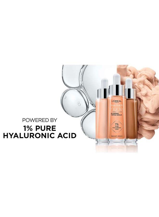 L'OREAL PARIS - True Match Nude, Plumping tinted Serum, Shade 2-3 - Image 1