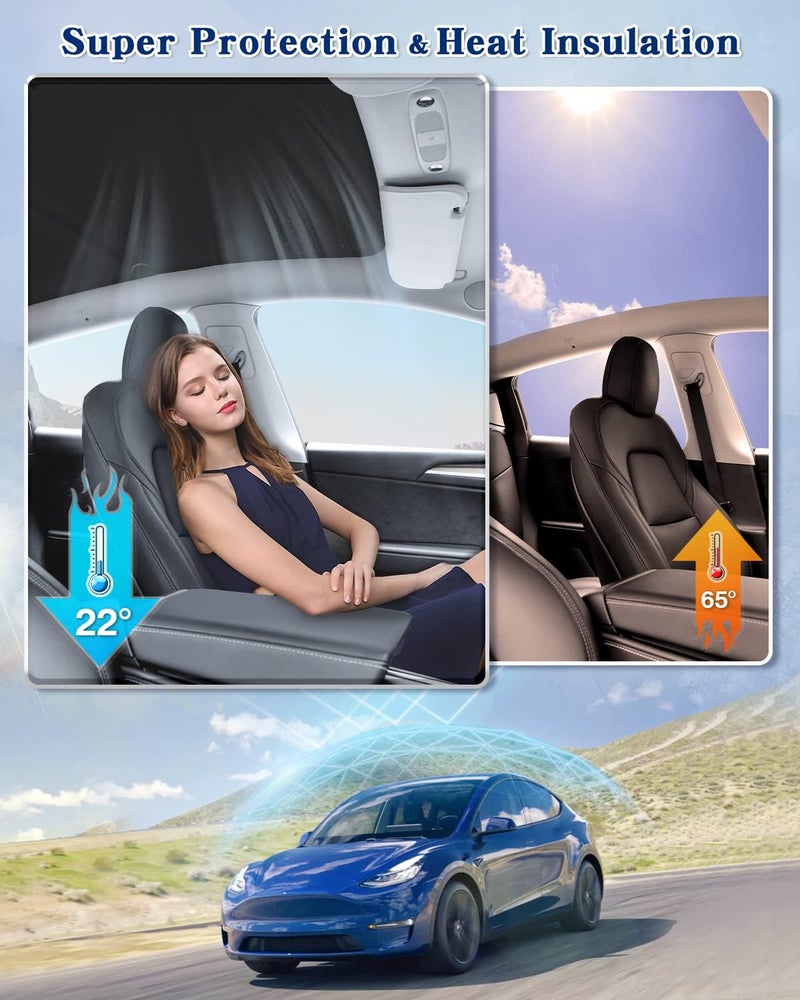 Epltion Roof Sunshades for Tesla Model Y - Image 3