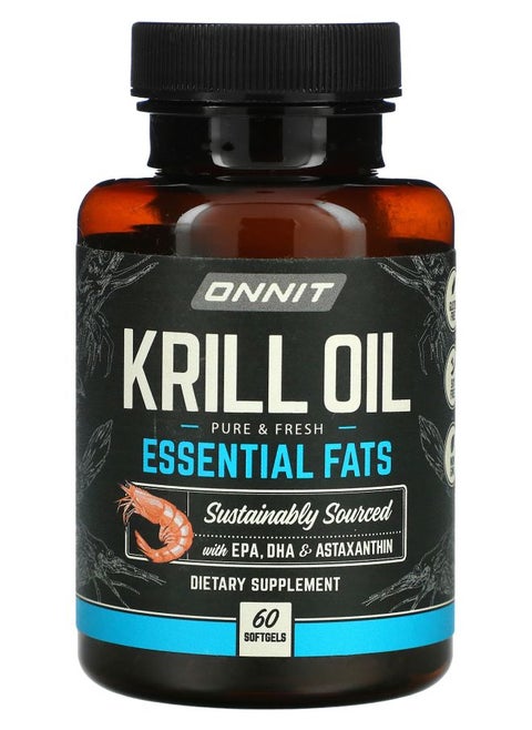 Krill Oil Essential Fats 60 Softgels
