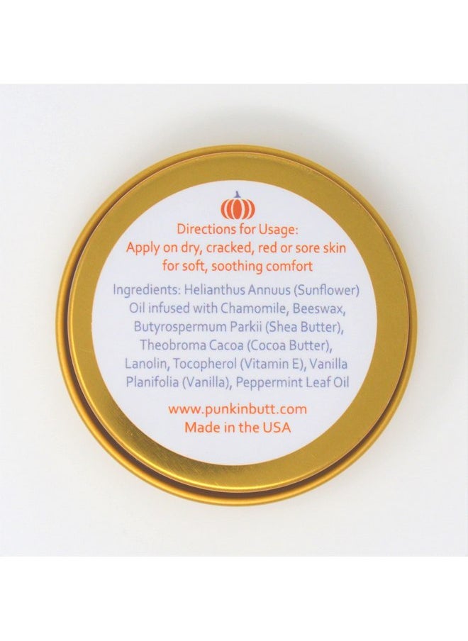 بانكين بات بلسم Punkin Butt Baby Weather Balm | يهدئ ويحمي بشرة الوجه والشفتين المتشققة | برائحة الفانيليا الناعمة | 2 أونصة  - Image 3