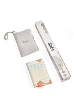 Sabr Sabr 'Sana'a' Compact Prayer Mat with Travel Pouch  - Image 2
