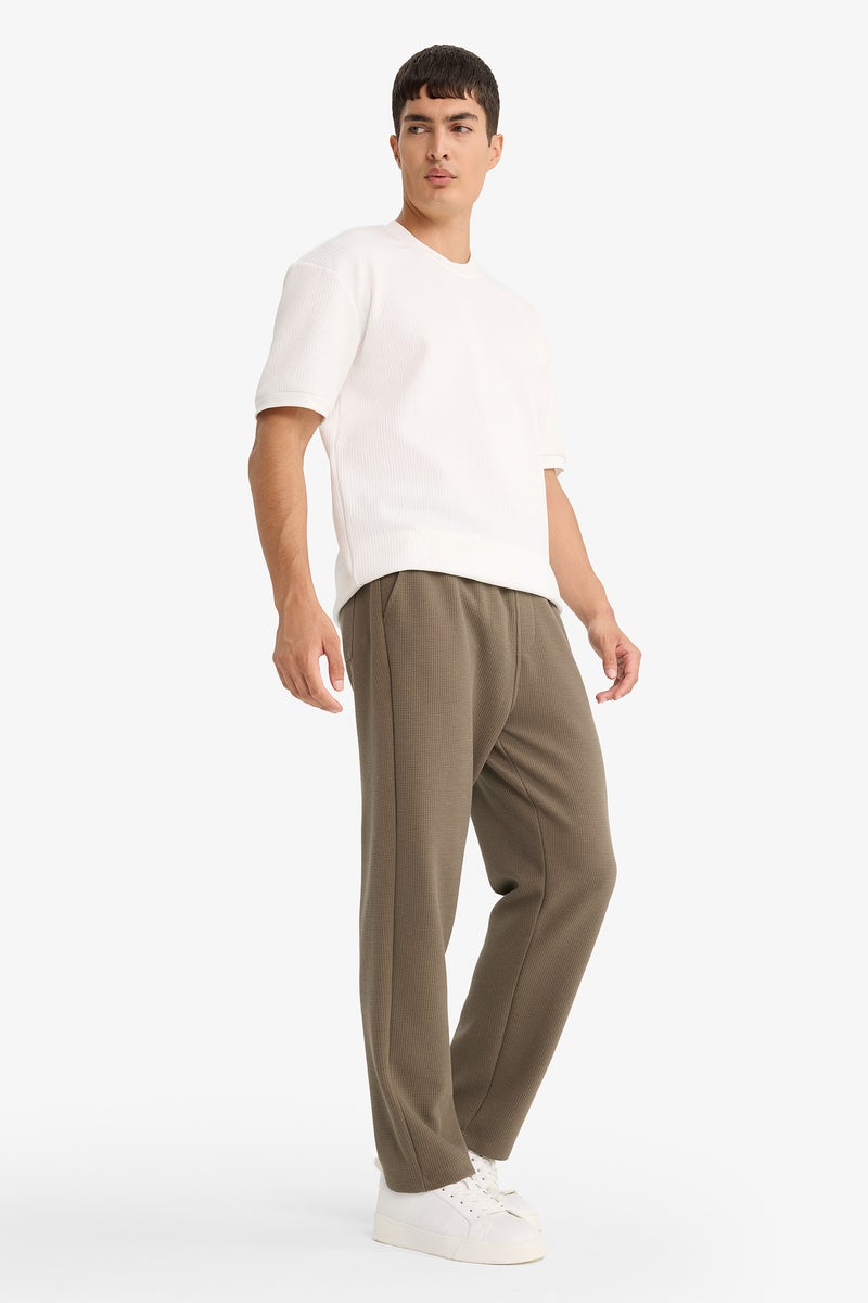 DeFacto Green Man Regular Fit Trousers Casual - Image 3