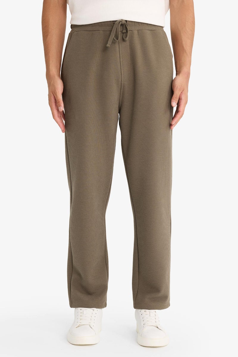 DeFacto Green Man Regular Fit Trousers Casual - Image 5